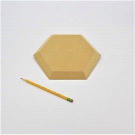 Hexagon 8 inch Pottery Form by GR Pottery Forms